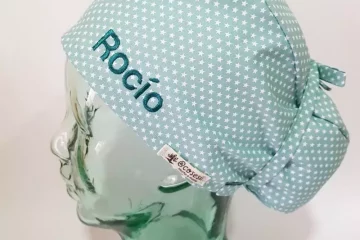gorros quirófano mujer pelo largo
